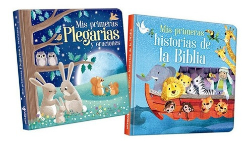** Combo 2 Libros Religion Para Niños ** Luna Azul Biblia