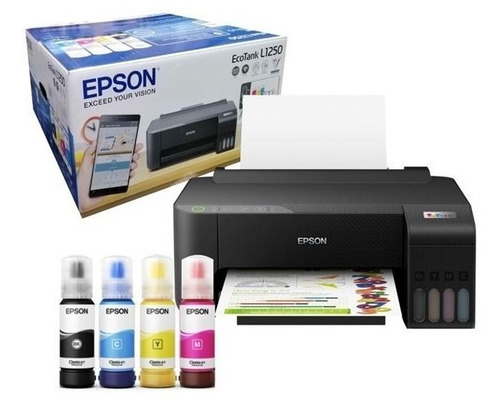 Imagen 4 de 4 de Impresora Epson Ecotank L1250 Inalámbrica Wifi
