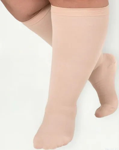 Medias Calcetines De Compresión Extra Anchas 15-20 Mmhg