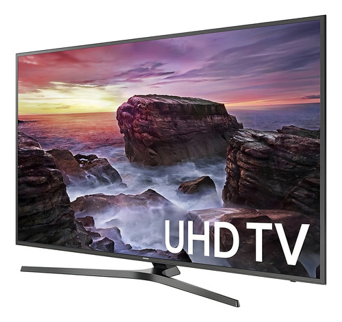 Smart TV de 50" Samsung Series 6 UN50MU6070 com tela LED 4K