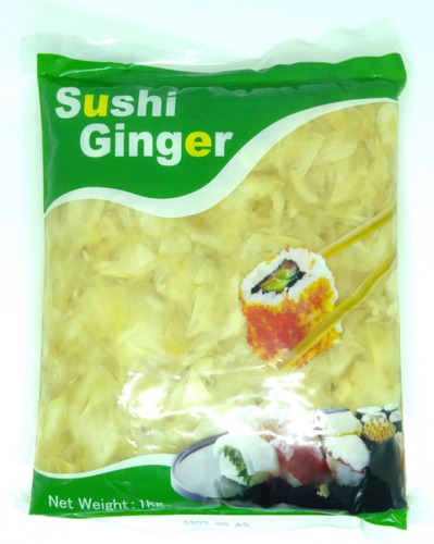 Laminas De Jengibre Blanco Sushi 1kg Aderezo Cocina Japonesa