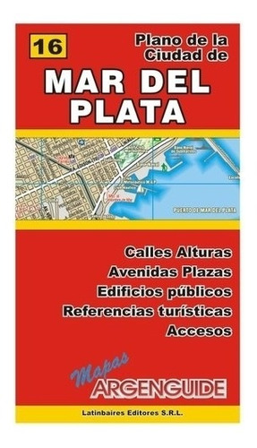 Mapa De La Ciudad De Mar Del Plata