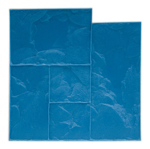 Molde Concreto Estampado - Ashler Slate Ty-21 - 58 X 58 Cm