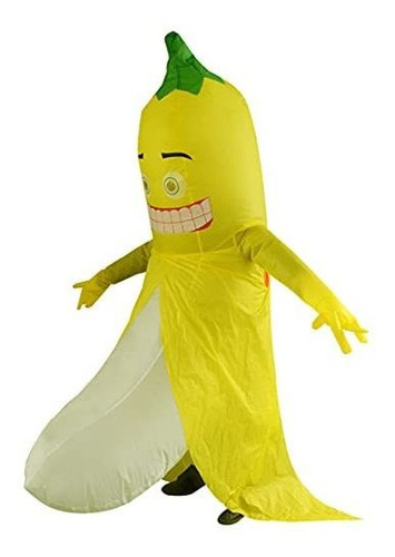 Disfraz Hombre - Inflatable Banana Man Costume Full Body Air