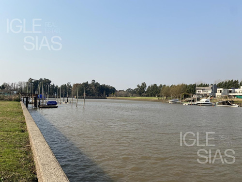 Lote En Venta Al Rio De 1200 Mtrs En El Exclusivo Barrio San Juan En Villanueva