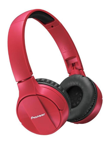 Fone De Ouvido Pioneer Se-mj553bt-r Bluetooth Vermelho