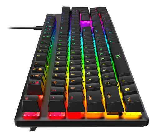 Teclado Mecanico Hyperx Alloy Origins Rgb Red