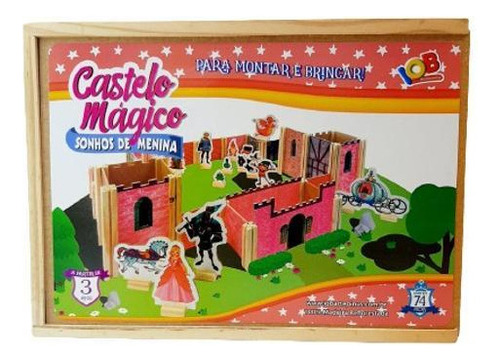 Juguetes de trabajo soñados para niñas con Magic Wooden Castle