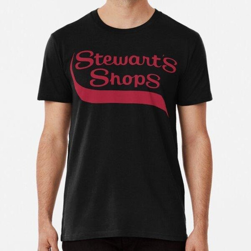 Remera Logotipo De Tiendas Stewarts Algodon Premium
