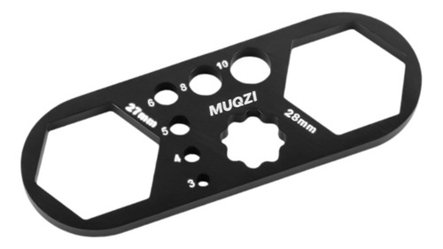 Llave Para Tapa De Horquilla De Bicicleta, Negro 27 Mm 28 Mm