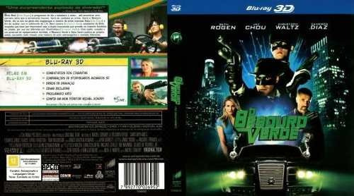 O Besouro Verde 3 D - Blu-ray - Novo - Original Lacrado