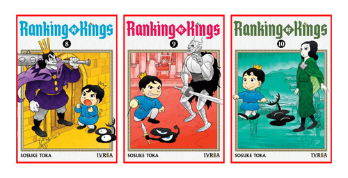 Combo Ranking Of Kings 8 A 10 - Manga - Ivrea