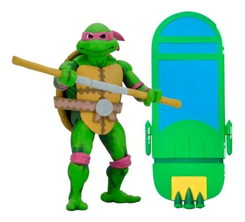 Neca Tortugas Ninja Donatello (turtles In Time) 7 Pulgadas