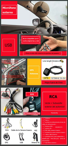 Auto Radio Estéreo Android Gps Carplay Para Nissan Versa March 10-13