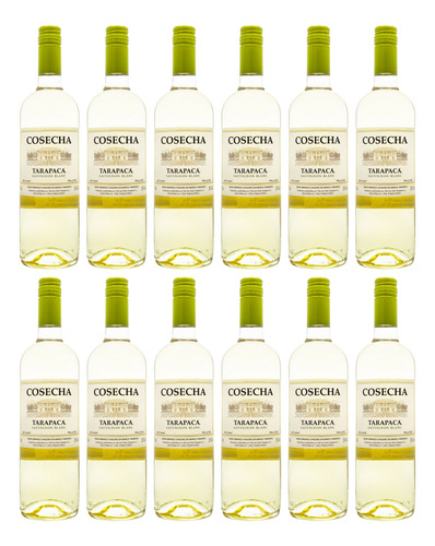 Vinho Tarapaca Cosecha Sauvignon Blanc 750 Ml Kit Com 12 Un