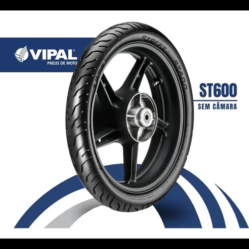 Pneu Traseiro Cg 150 Fan Esi Cg 150 Fan Flex Vipal 90/90-18