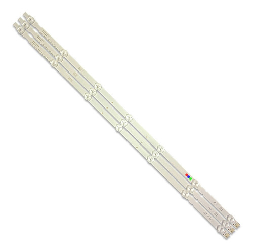 Imagen 1 de 4 de Kit Leds LG 32lb530 / 32lb530b (7,7,7) - Aluminio, Nuevo