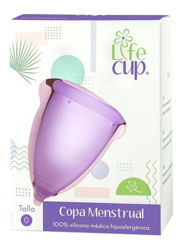 Copa Menstrual Lifecup Silicona Talla 0