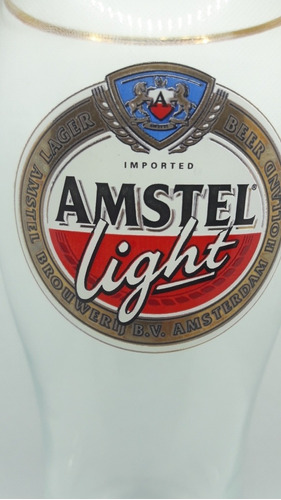 Vaso De  Cerveza Amstel Light