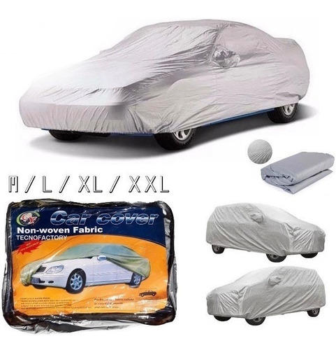 Imagen 2 de 3 de Carpa Funda Cubre Auto Impermeable Gruesa Con Chiporro Fino