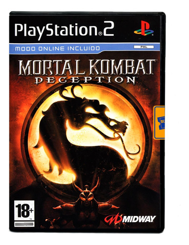 Juego Mortal Kombat Deseption Ps 2 - Físico En Caja