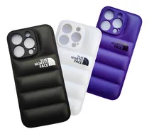 Comprar Funda Case Protector Northface Para Iphone 11\u002F12\u002F13\u002F14\u002F15 Iphone 13 Blanco Lisa