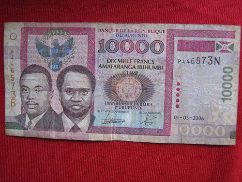 Burundi 10000 Francos 2006