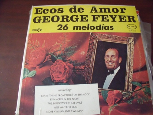 Lp George Feyer, Ecos De Amor (Usado)
