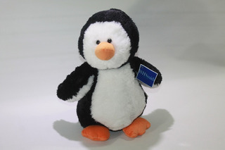 Pingüino Peluche Dowman Soft Touch Original 18 Cms. 