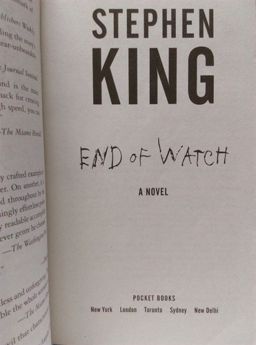 Stephen King. End Of Watch, Volume 3