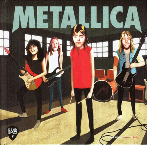 Metallica Libro Comic For Kids Cerrado Import Castellano 