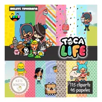 Comprar Kit Cliparts Imagenes Png Toca Life Toca Boca World