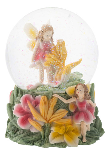 Yellow Lilly Fairy Friends - Globo Musical De Nieve De ...