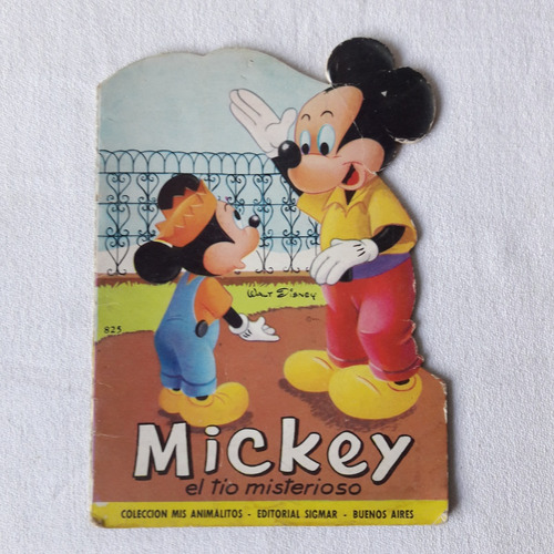 Mickey El Tio Misterioso Cuento Coleccion Mis Animalitos Dis