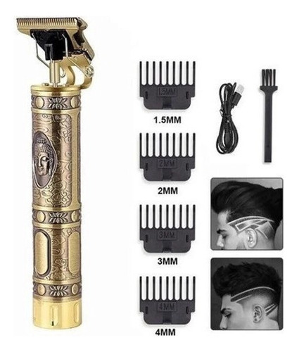 Maquina De Acabamento Trimmer Para Cabelo Barba Corpo Buda