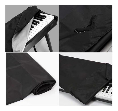 Capa Protetora Contra Poeira Para Teclado De Piano Eletrônic