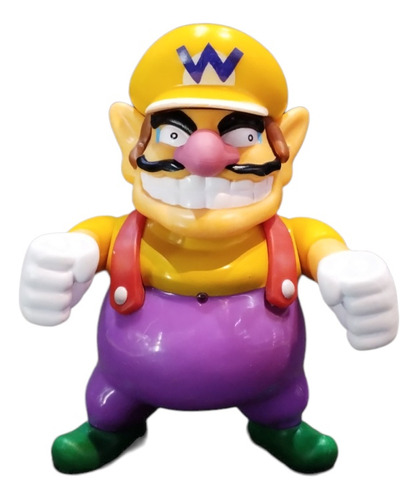 Muñeco Wario Franquicia Super Mario Bros.