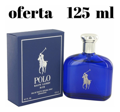 Imagen 3 de 8 de Polo Blue 125 Ml Original Ralph Lauren Sellado
