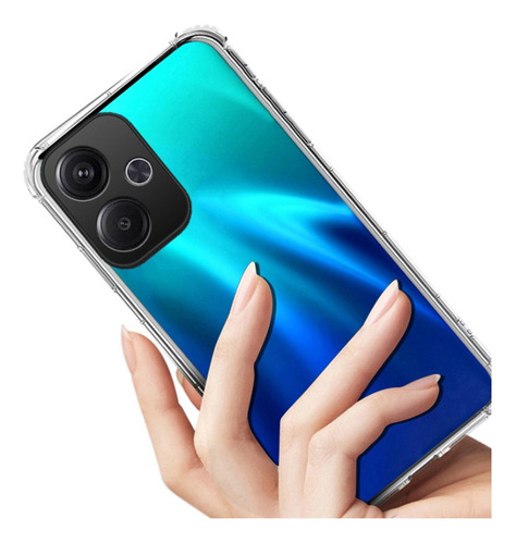 Funda Para Xiaomi Poco M6 4g Airbag Anticaida