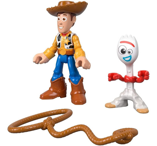 Fisher-price Disney Pixar Toy Story 4 Woody & Forky