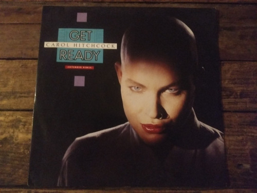 Carol Hitchcock Get Ready Vinilo 12 Uk 1987 Hi Nrg Synth-pop