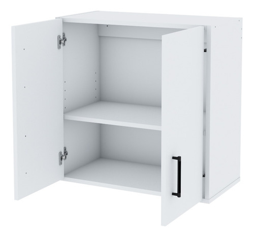 Mueble Módulo Con 2 Puertas Para Colgar O Apoyar Blanco