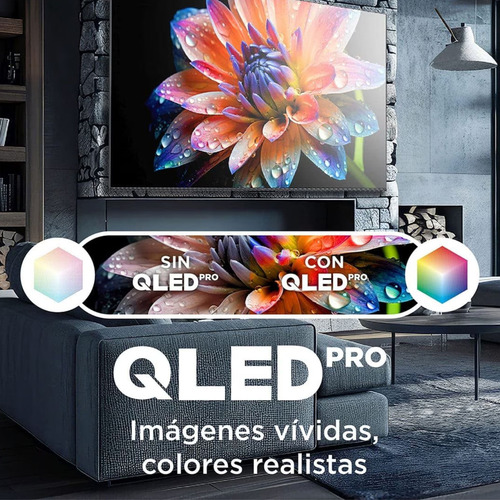 Pantalla 55 Tcl Qled 4k Hdr Google Tv Mod 55q651g