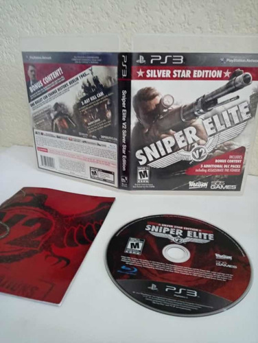 Juego Playstation 3 Sniper Silver Star Elite Disco FĂsico (Usado)