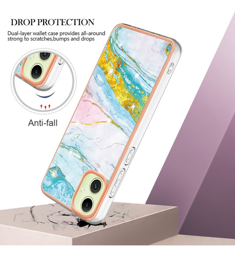 Compatible De Tpu De Mármol Para Samsung Galaxy A16 5g Para