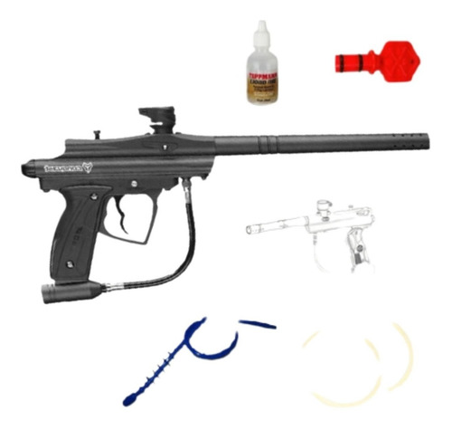 Marcadora Pistola Gotcha Paintball Spyder Conquest Xtr P