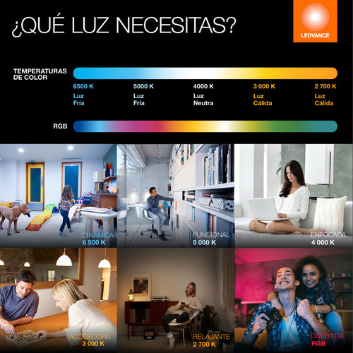 Kit 12 Pz Foco Led Bulbo 13.5w 127v Blanco Frío Ledvance