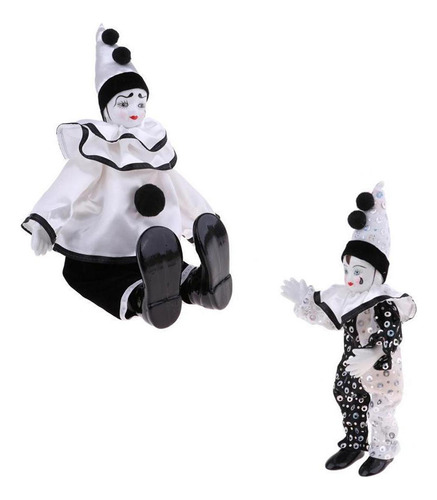 2x 23cm Ropa Divertida De Lunares Muñeco Navidad