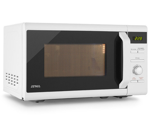Imagen 4 de 10 de Microondas Atma Easy Cook MD1720N 700w Blanco 20L 220V