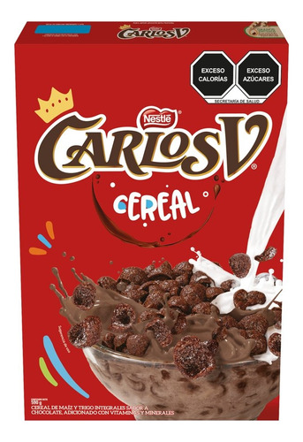 2 Pzs Nestle Cereal Maíz Y Trigo Sabor Chocolate Carlos V 59